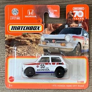 Matchbox Car 1970 Honda N600 Off Road SUV MBX Adventure 7/100 New 70s Truck MB7